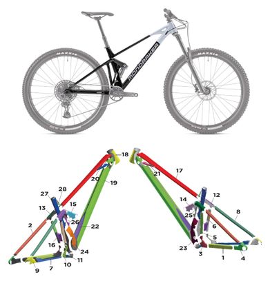 Mondraker Raze Alloy - 2023 - M - Mat
