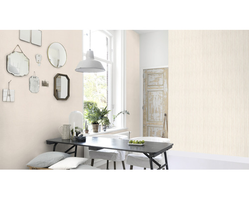 Vliesbehang 252774 Bambino XIX strepen bruin