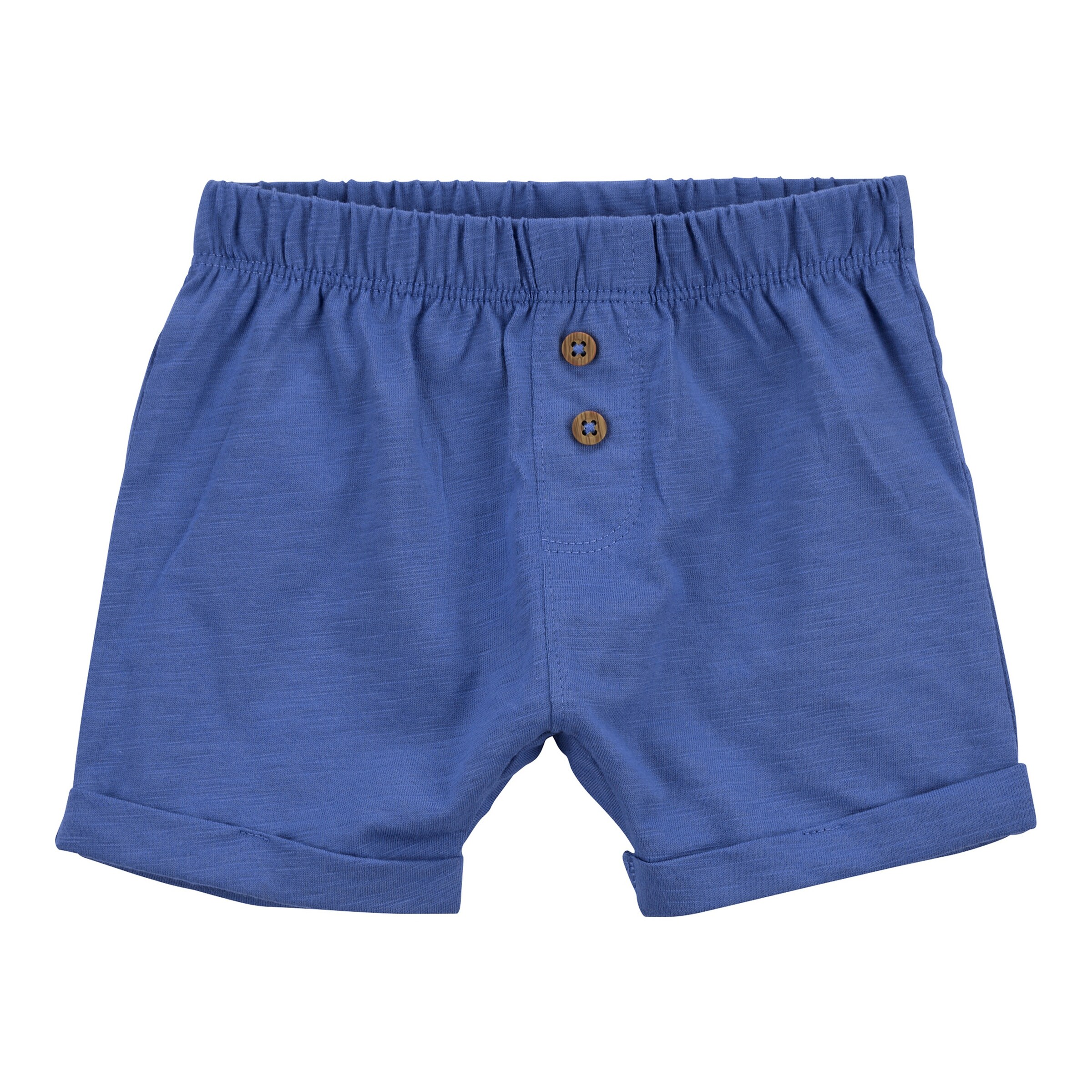 Carter's 3-tlg. Set Body kurzarm, T-Shirt und Shorts Ringel Meer blau/natur