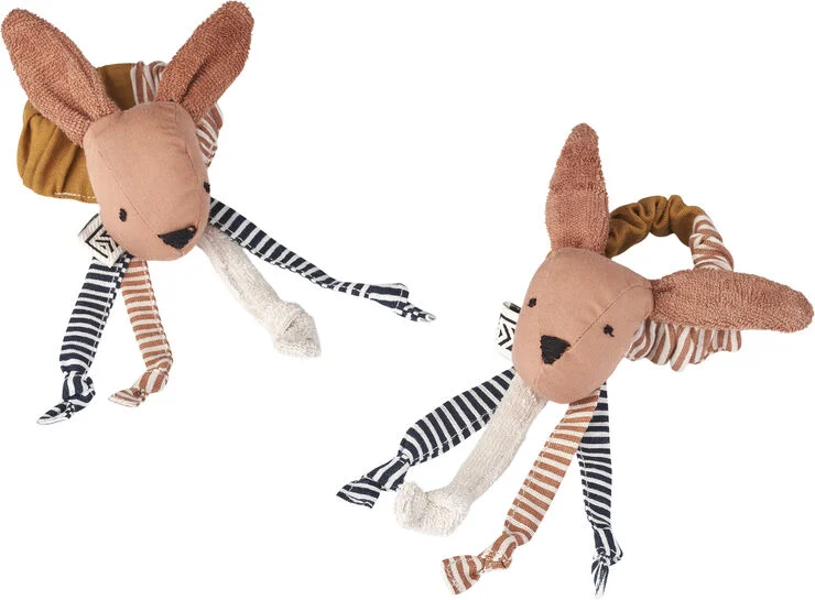 Liewood Willy Rattles 2-pack Tuscany rose