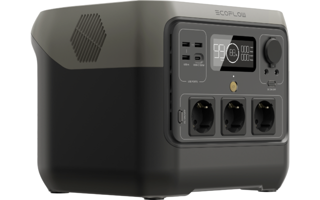 EcoFlow River 2 Tragbare Powerstation 256 Wh 300 W