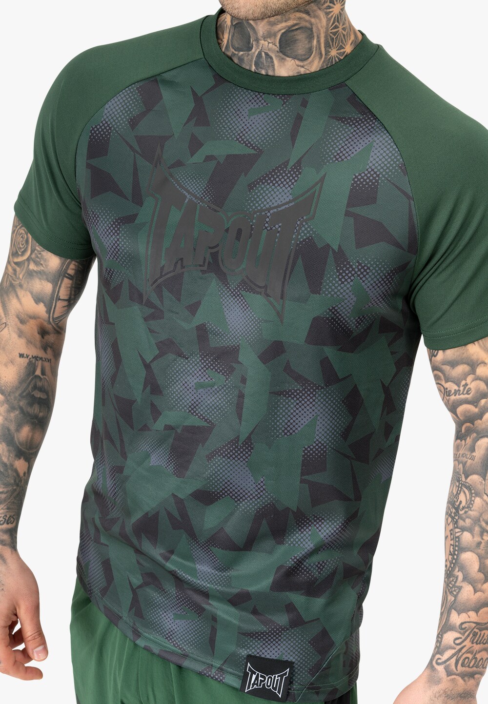 Tapout Herren Funktionsshirt normale Passform TRAINING GRAPHIC TEE