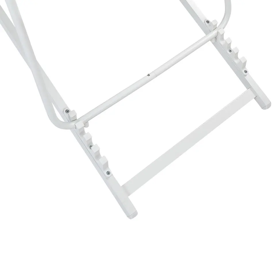 LOCRI II - Strandstoel - Grijs/Wit - Polyester