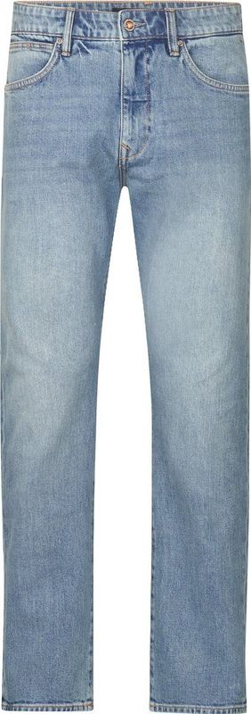 Lewis - Loose Fit Jeans - Blauw - Stretch Denim