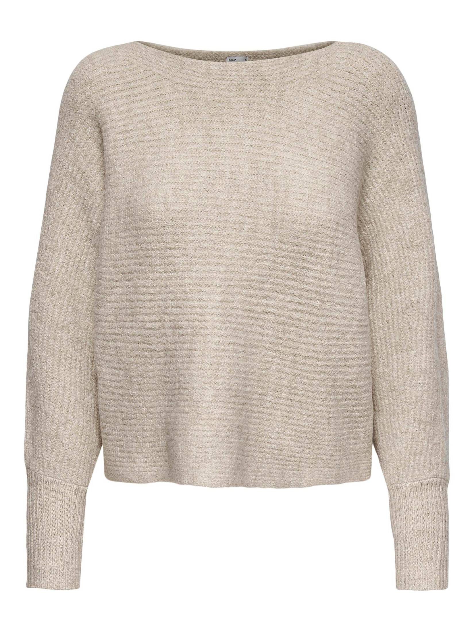 Only| Damen Strickpullover BATWING