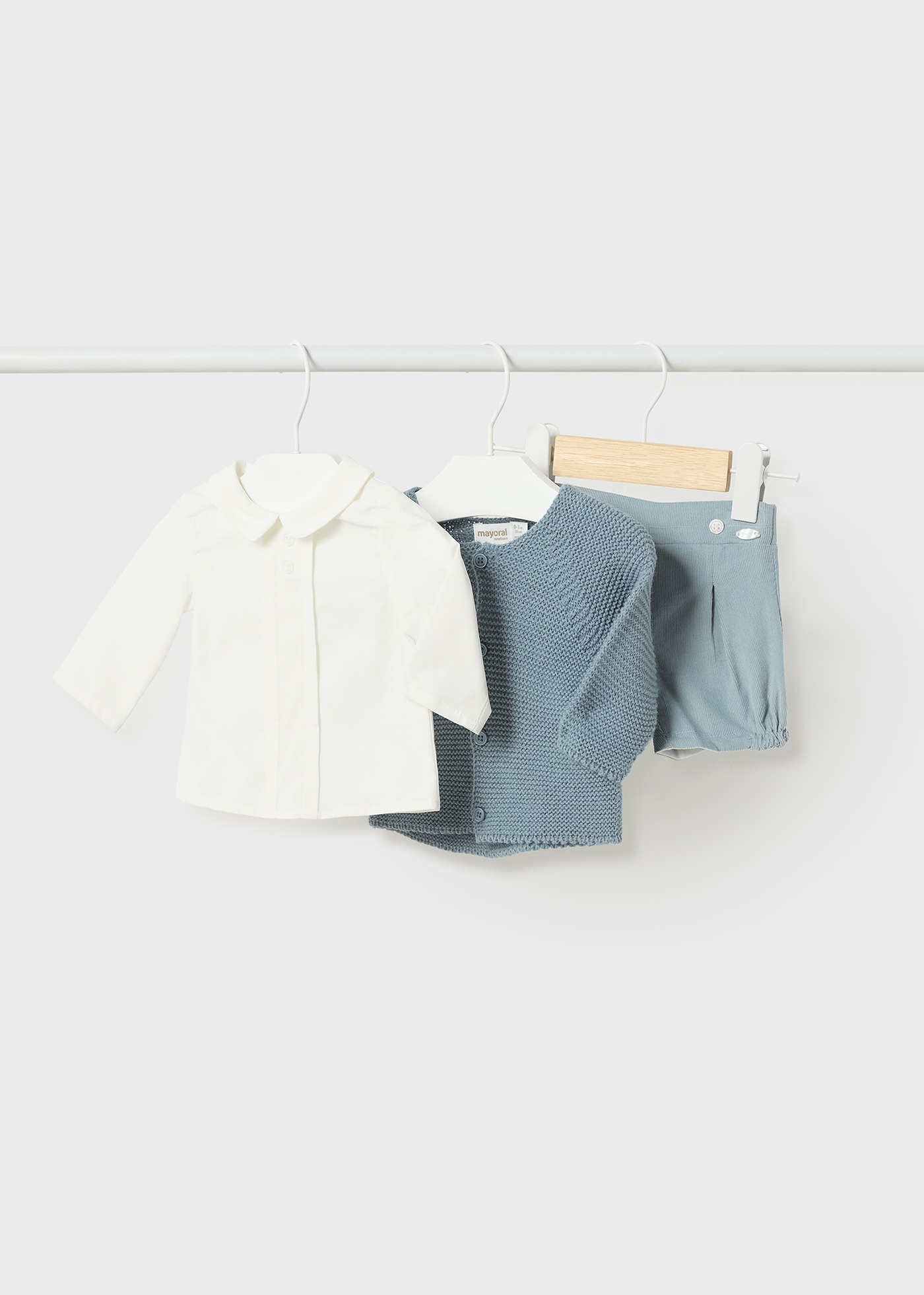Conjunto de 3 peças para recém-nascido