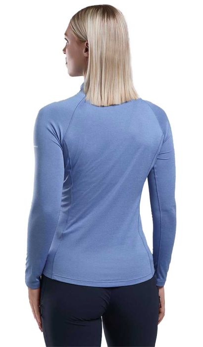 Dart Zip Neck Women løbetrøje