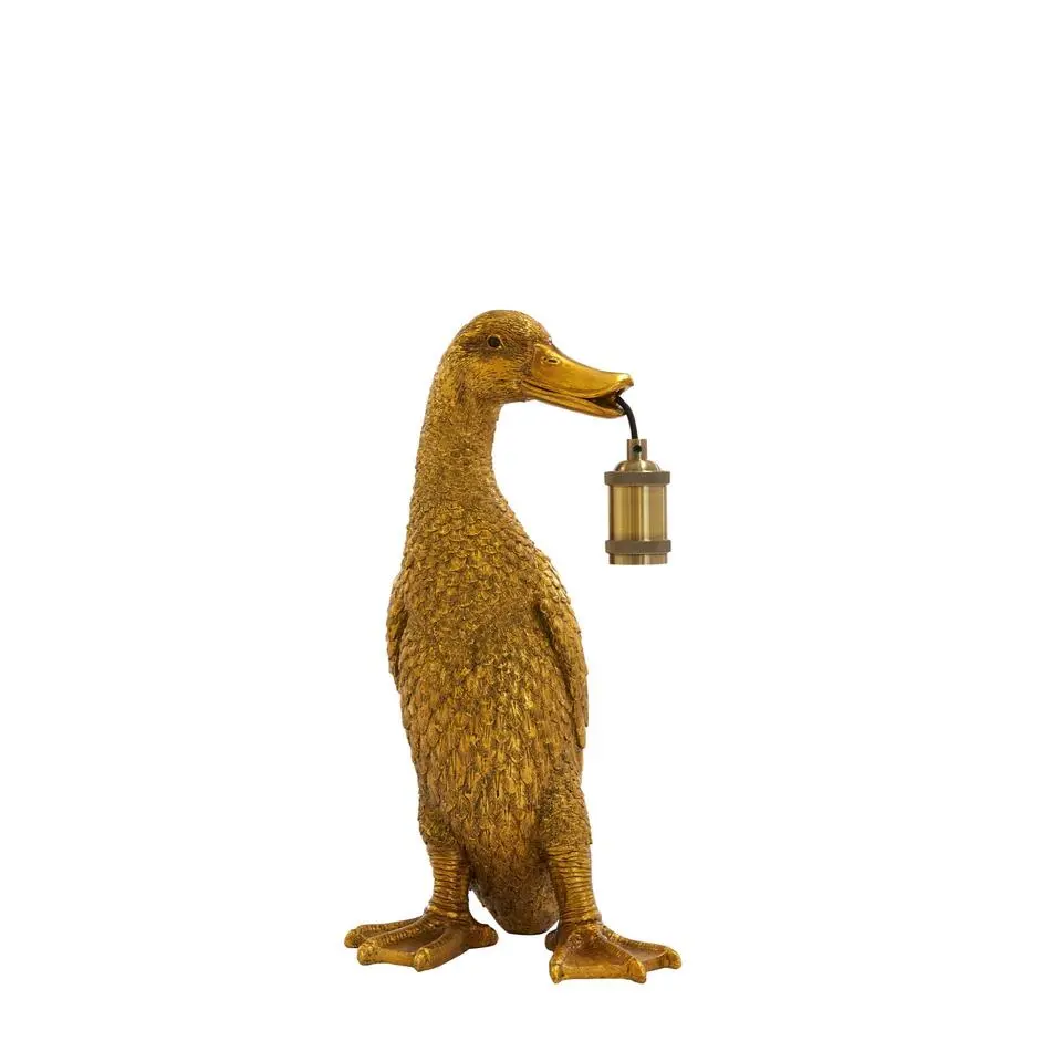 Tafellamp Duck - Brons - 23.5x23x48.5cm