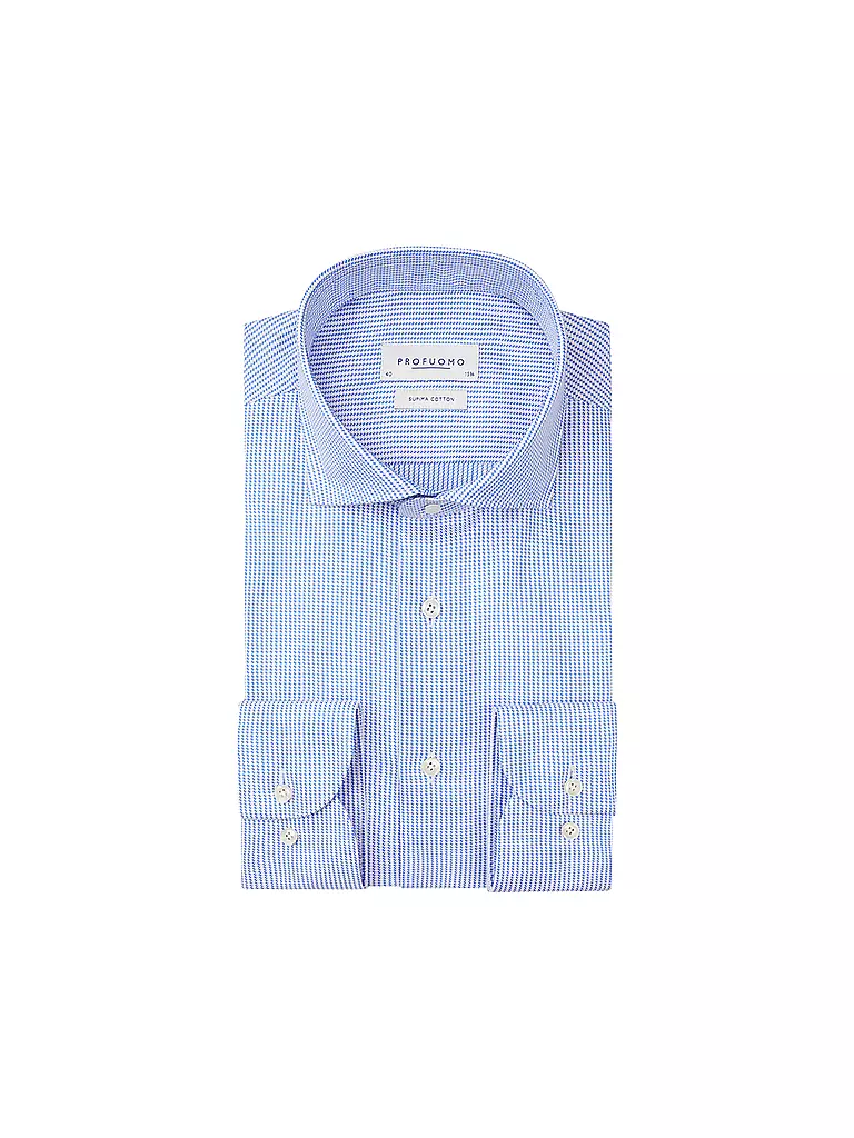 PROFUOMO Hemd Slim Fit blau