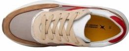 Xsensible - Ponte Vecchio - Dames Sneaker - Bruin Combi - Leer