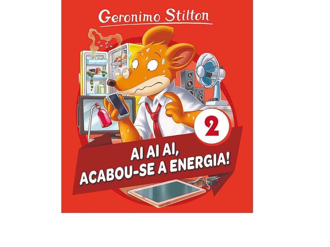 LIVRO AI AI AI ACABOU-SE A ENERGIA! - GERONIMO STILTON