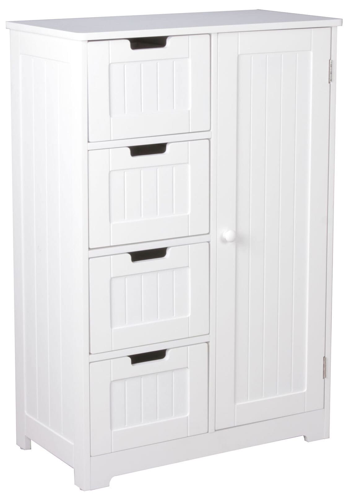 Kommode PATTI 56 x 83 cm weiß