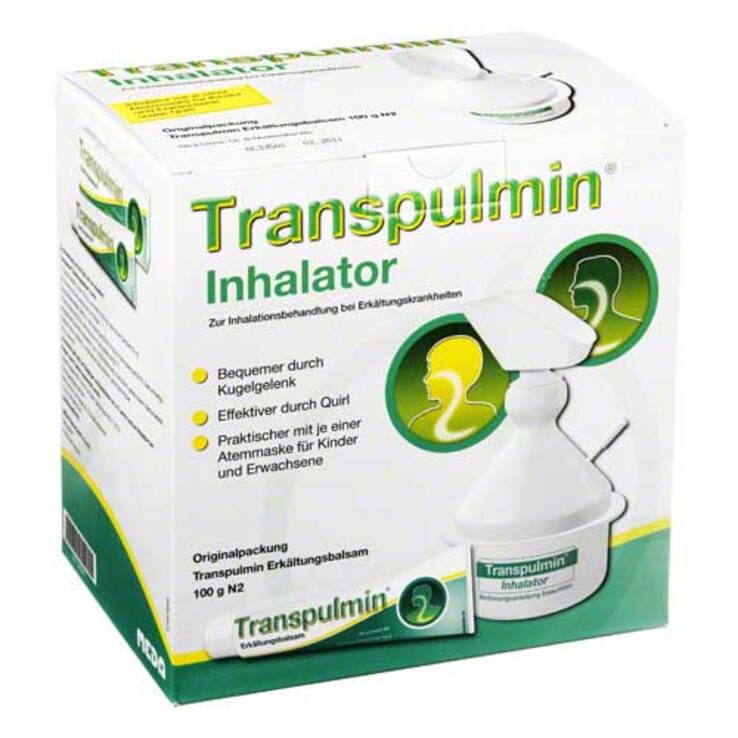 Transpulmin® Erkältungsbalsam + Inhalator, 100 g