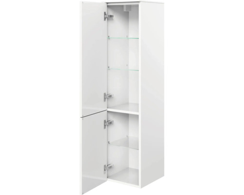 Pelipal Xpressline 4035 halfhoge kast, 30 cm breed, wit met handgreep
