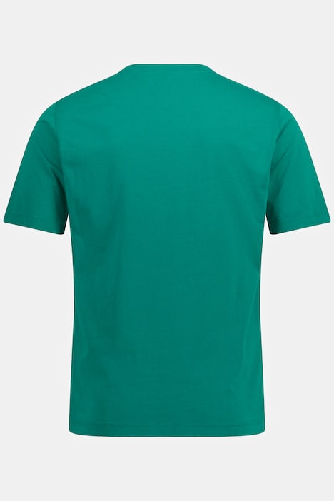 T-Shirt, Basic, Rundhals, gekämmte Baumwolle, bis 8XL