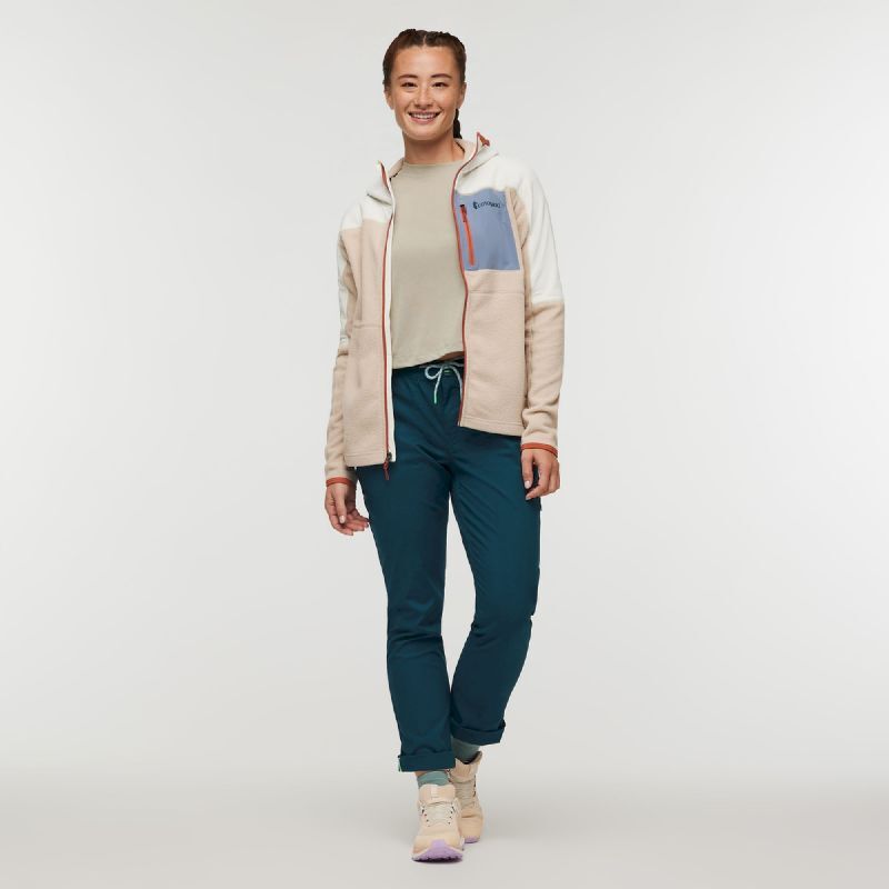 Abrazo Hooded Full-Zip Fleece Jacket - Polaire femme