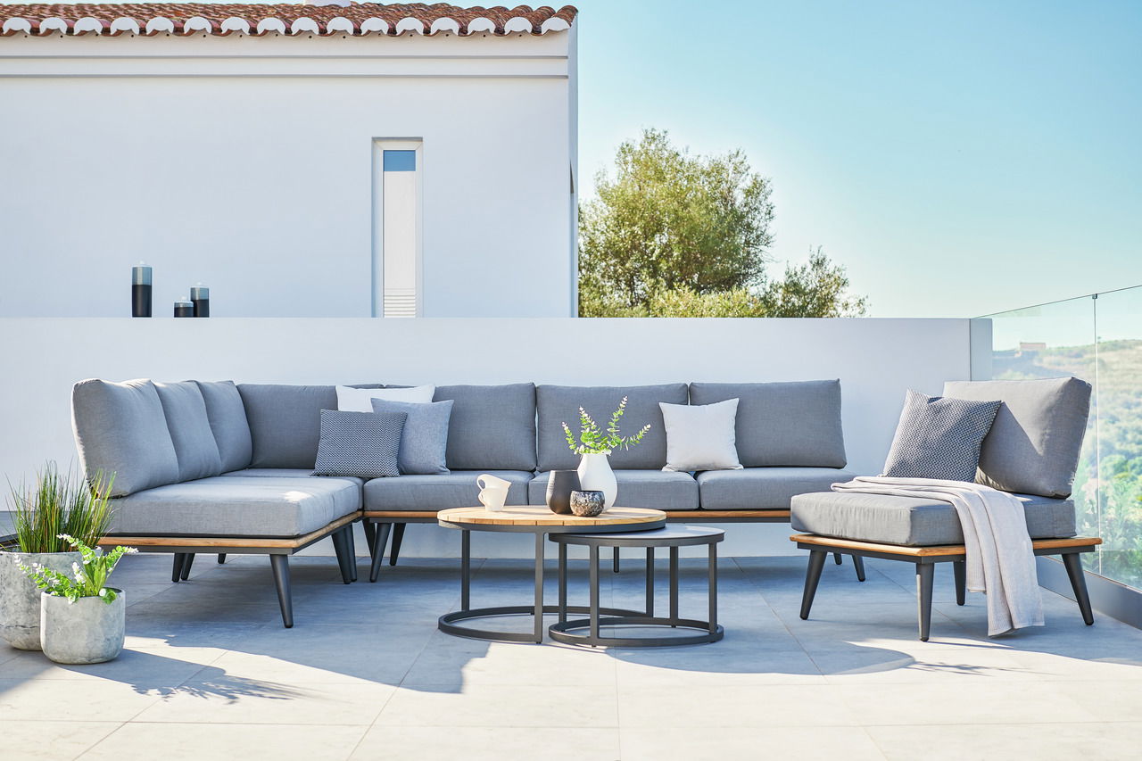 Niehoff-Garden 3er-Loungebank SERRA