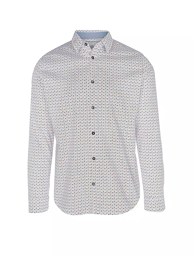 TOM TAILOR Hemd Fitted orange