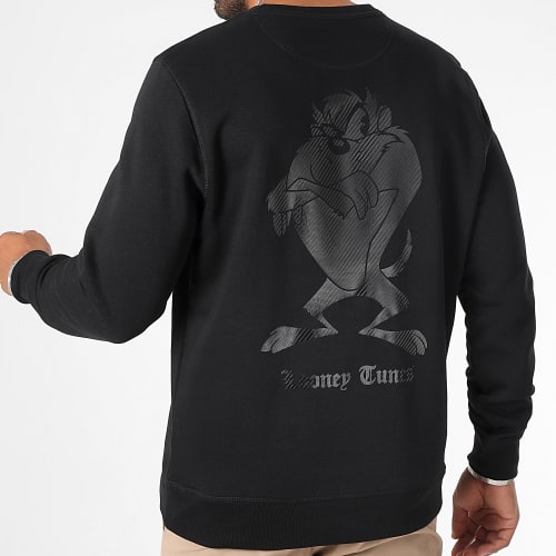 Sweat Crewneck Carbon Taz Noir