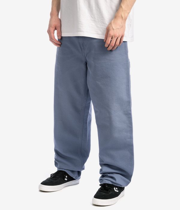 Carhartt WIP Single Knee Pant Organic Dearborn Hose (bay blue aged canvas)