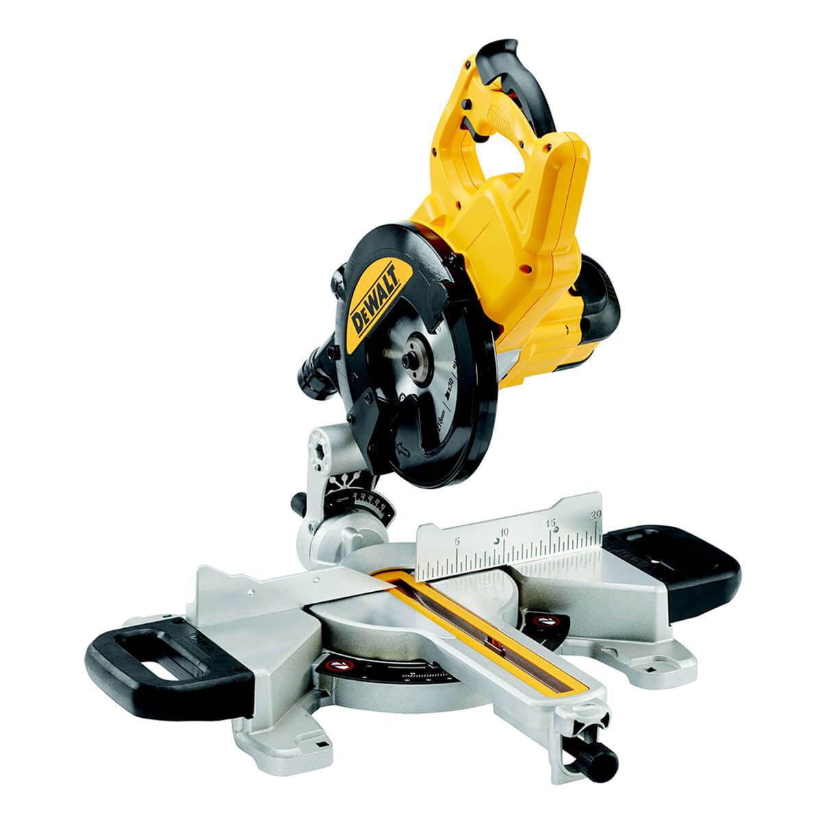 DeWalt DWS774 Afkort- en verstek zaagmachine met XPS schaduwlijn 1400W  216mm