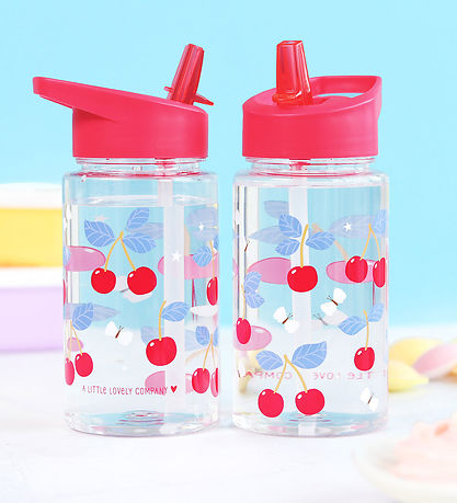 A Little Lovely Company Trinkflasche - 450 ml - Kirschen