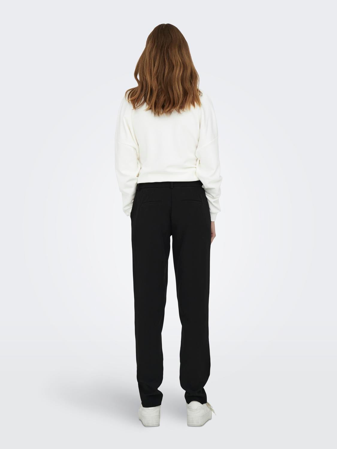 ONLASTRID Normal geschnitten Chino Hose Black