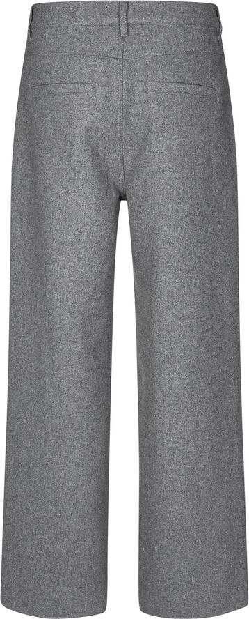 Second Female Vall Wool Trousers Grey melange