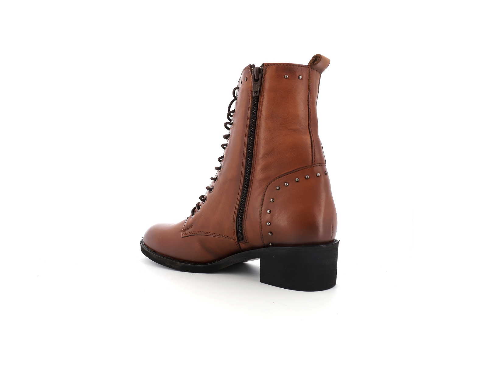 Elue par nous-MEFURET Cuir Cognac