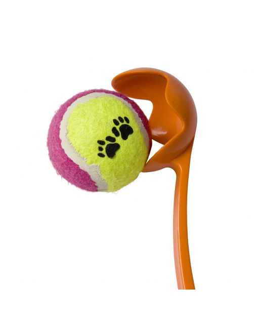 Adori Shooter Werpstick Met Bal - Hondenspeelgoed - 65 cm Assorti