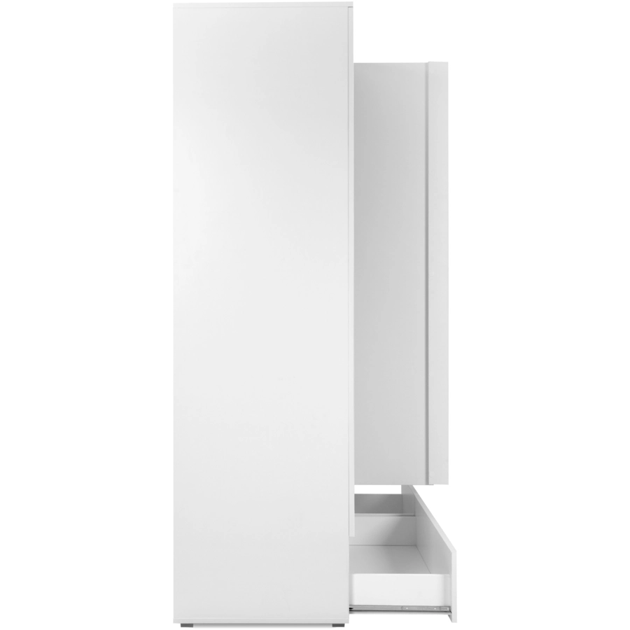 Finori Kleiderschrank Lia, weiß, 3 Türen Weiß