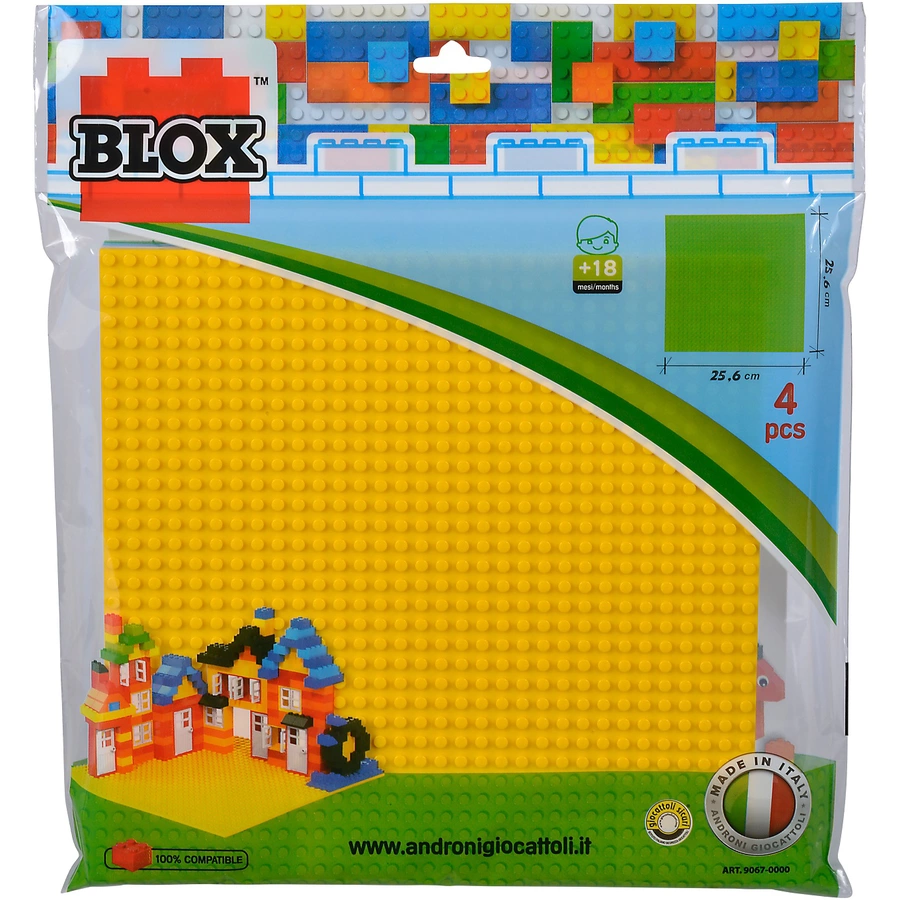 Simba Toys Blox 4x Bauplatte je 25x25cm