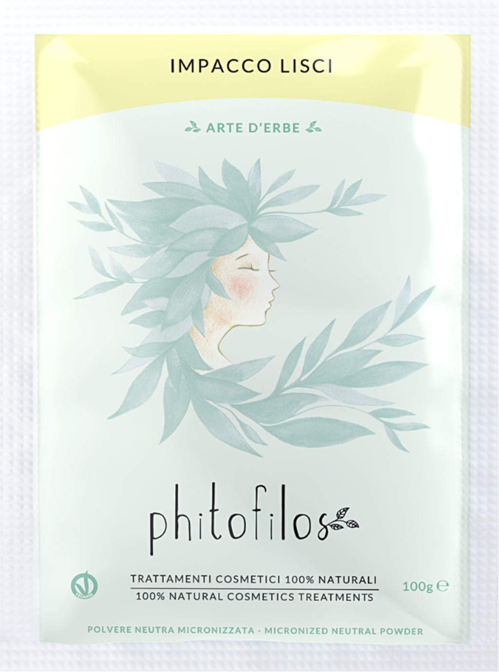 Phitofilos  Haarpackung Glattes Haar, 100 g