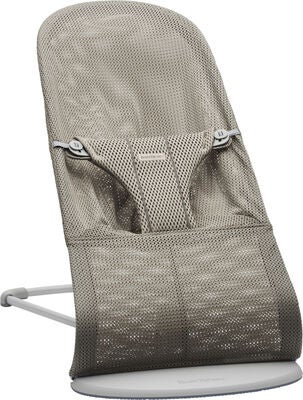BabyBjörn Bliss Vippestol Mesh, Grey Beige