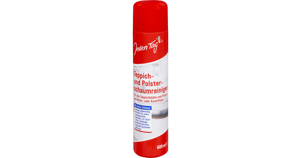 Jeden Tag Teppich- und Polsterschaumreiniger