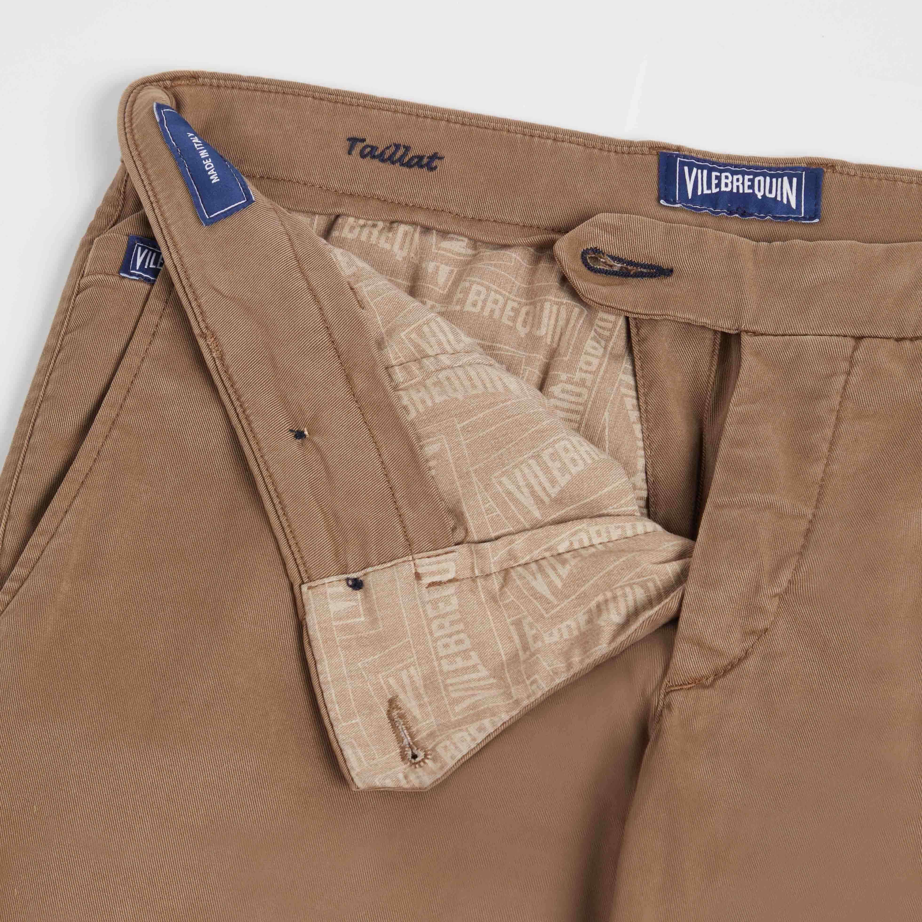 Pantalon Chino en Cotton Tencel Homme Uni | Vêtements Vilebrequin