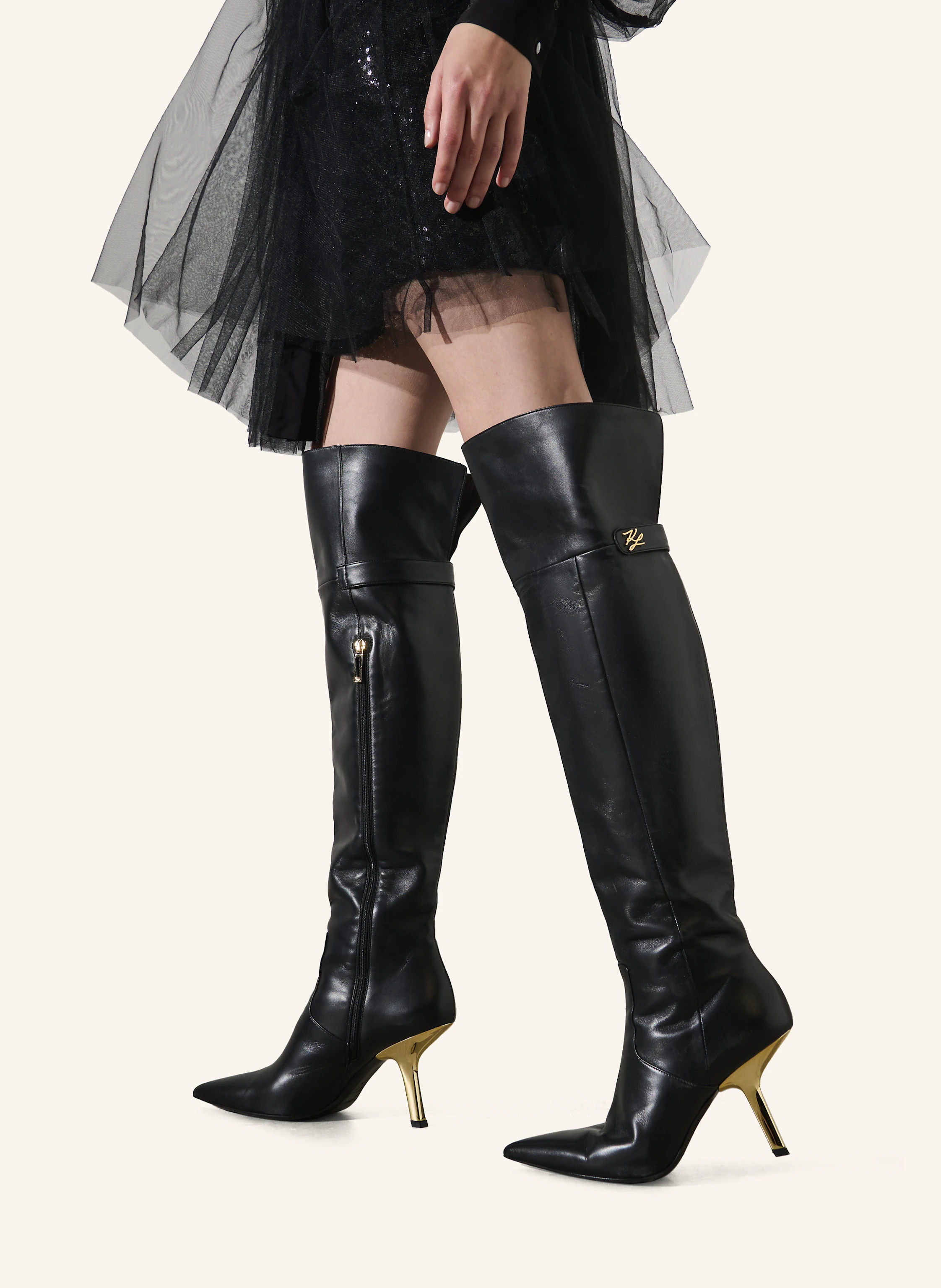 KARL LAGERFELD Stiefel KL STUDIO