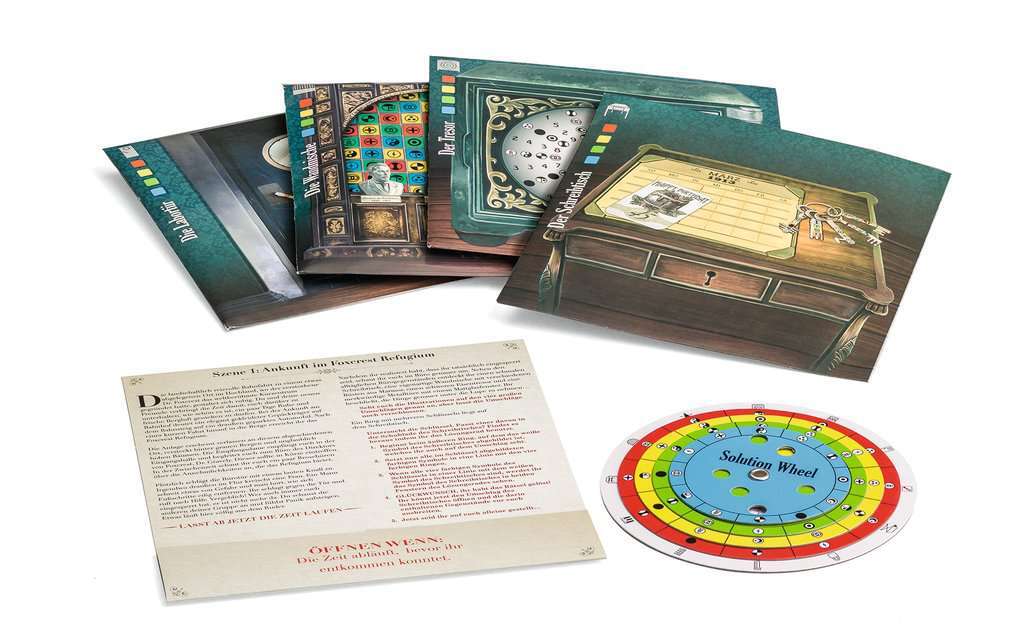 Thinkfun Spiel Escape the Room - Das Geheimnis des Refugiums von Dr. Gravely