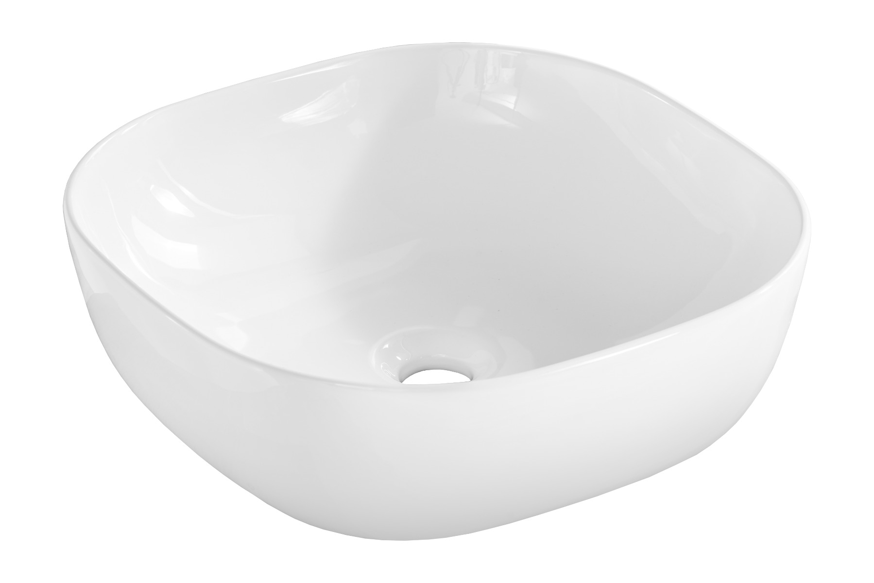 Comad Xilo Black Wotan FSC badkamermeubel 120cm met twee waskommen zwart/eiken