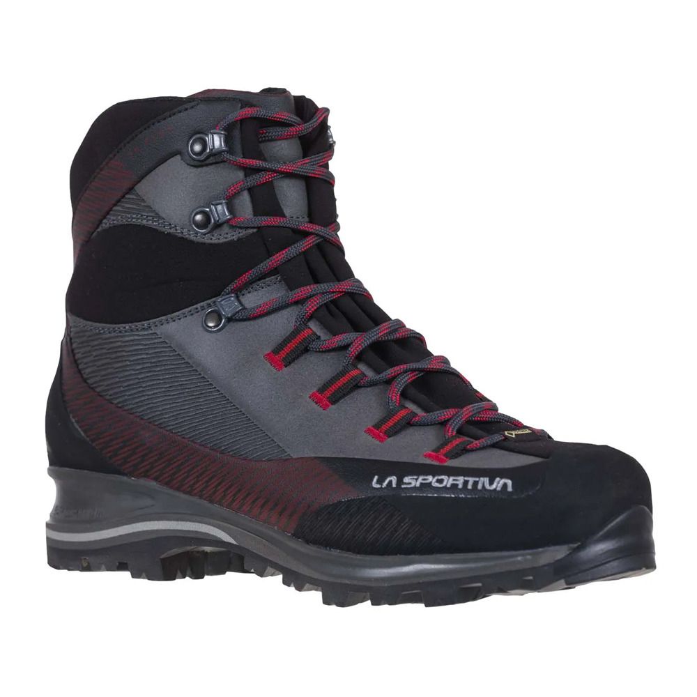 La Sportiva TRANGO TRK LEATHER GTX - Chaussures randonné Homme carbon/chili