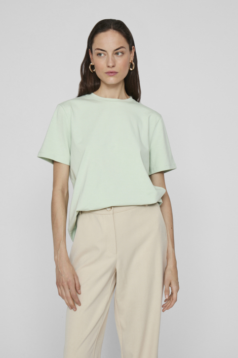 Vila groene dames t-shirt