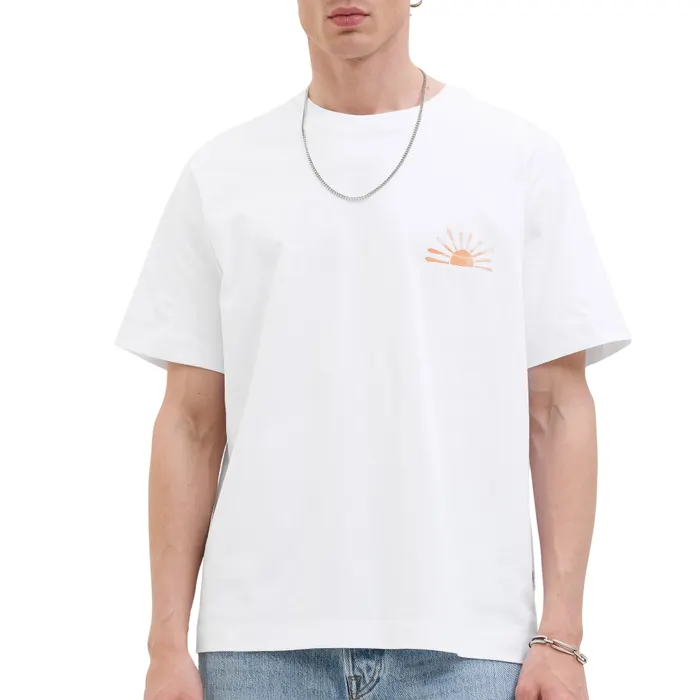 Jack & Jones Originals Canggu Summer Picture Crew Shirt Heren