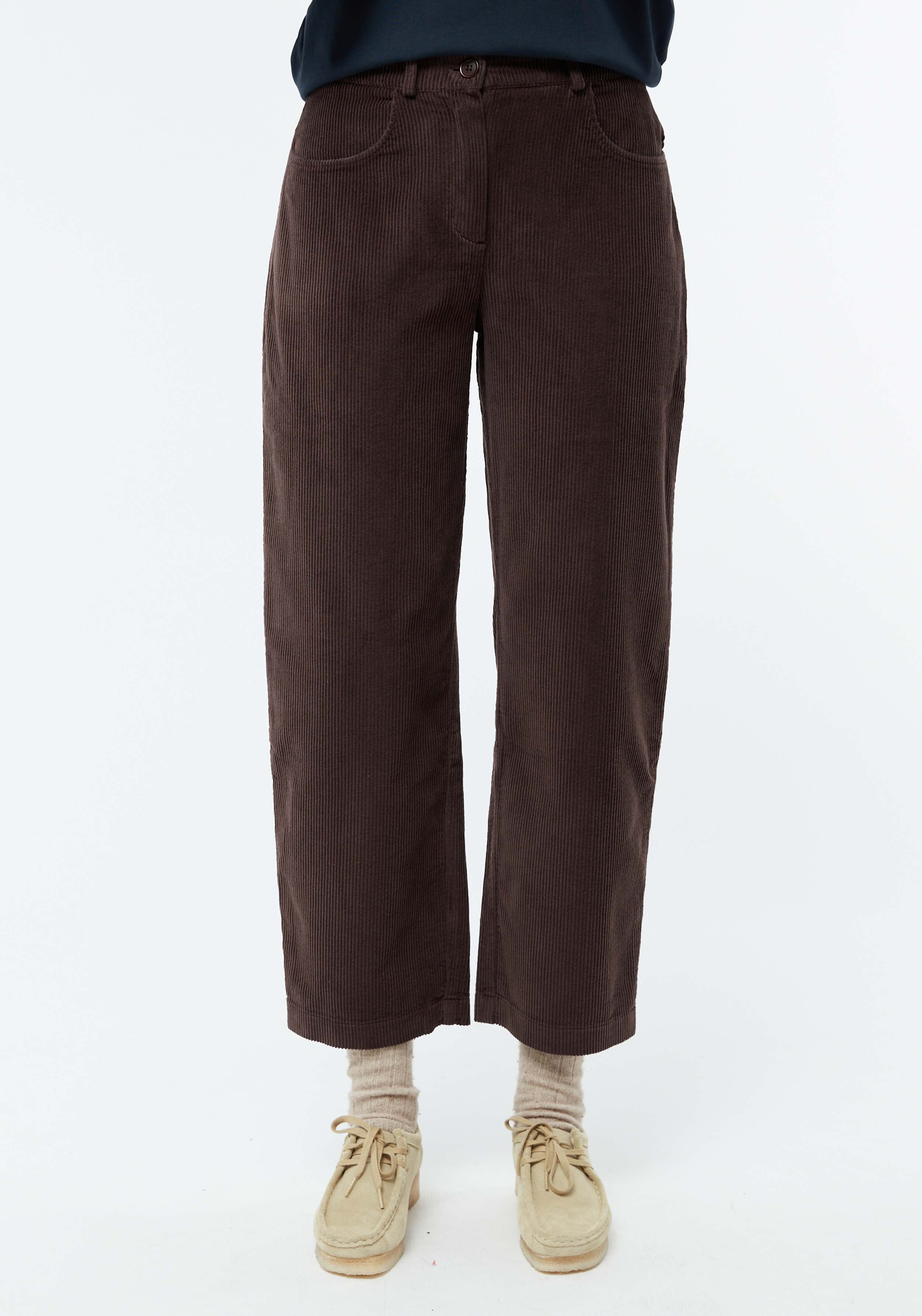 Givn Berlin Cord-Hose GBCoralie Coffee Brown