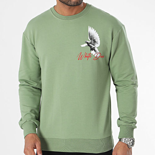 Sweat Crewneck Vert Kaki