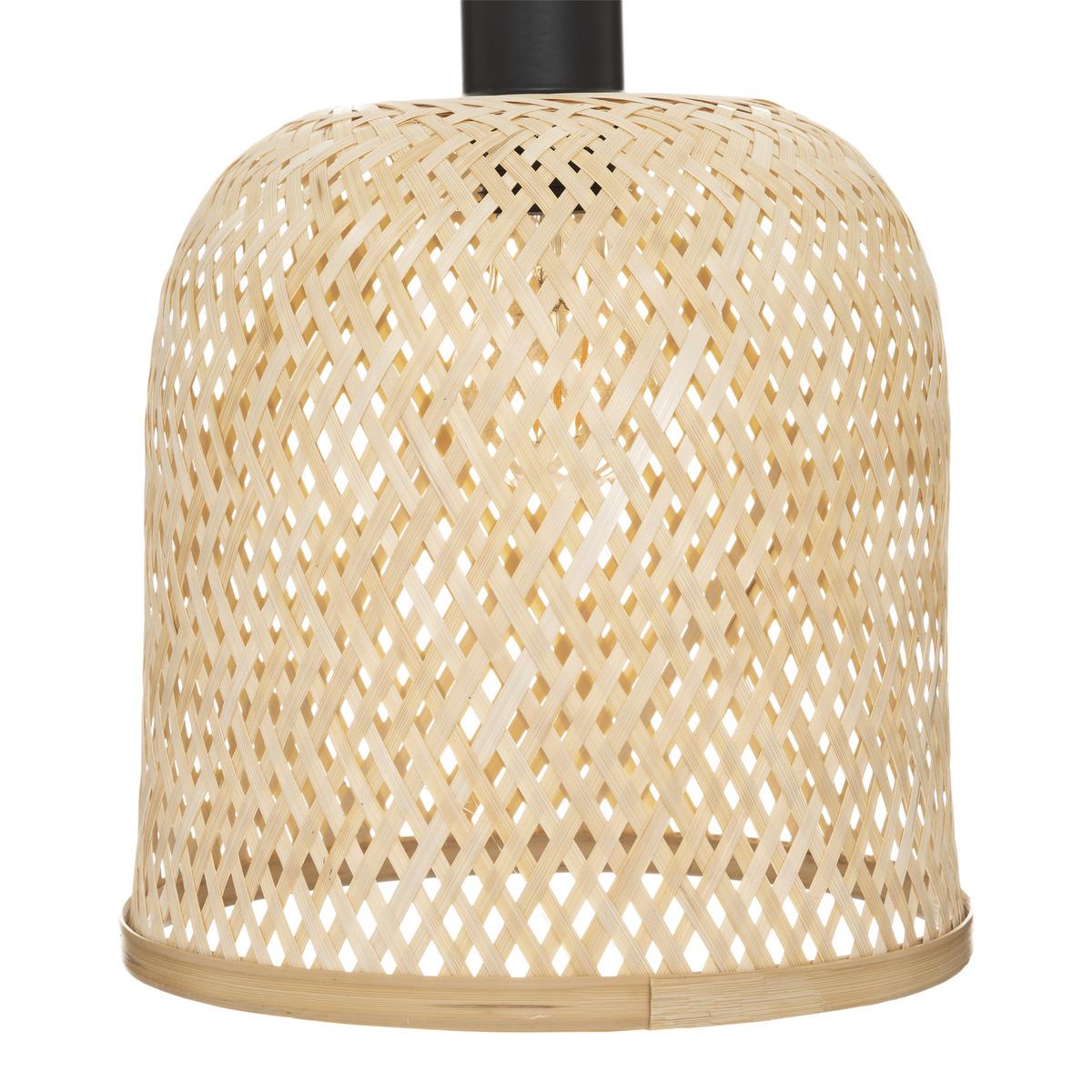 LAMPADAIRE DROIT ALICANTE NOIR H.159CM
