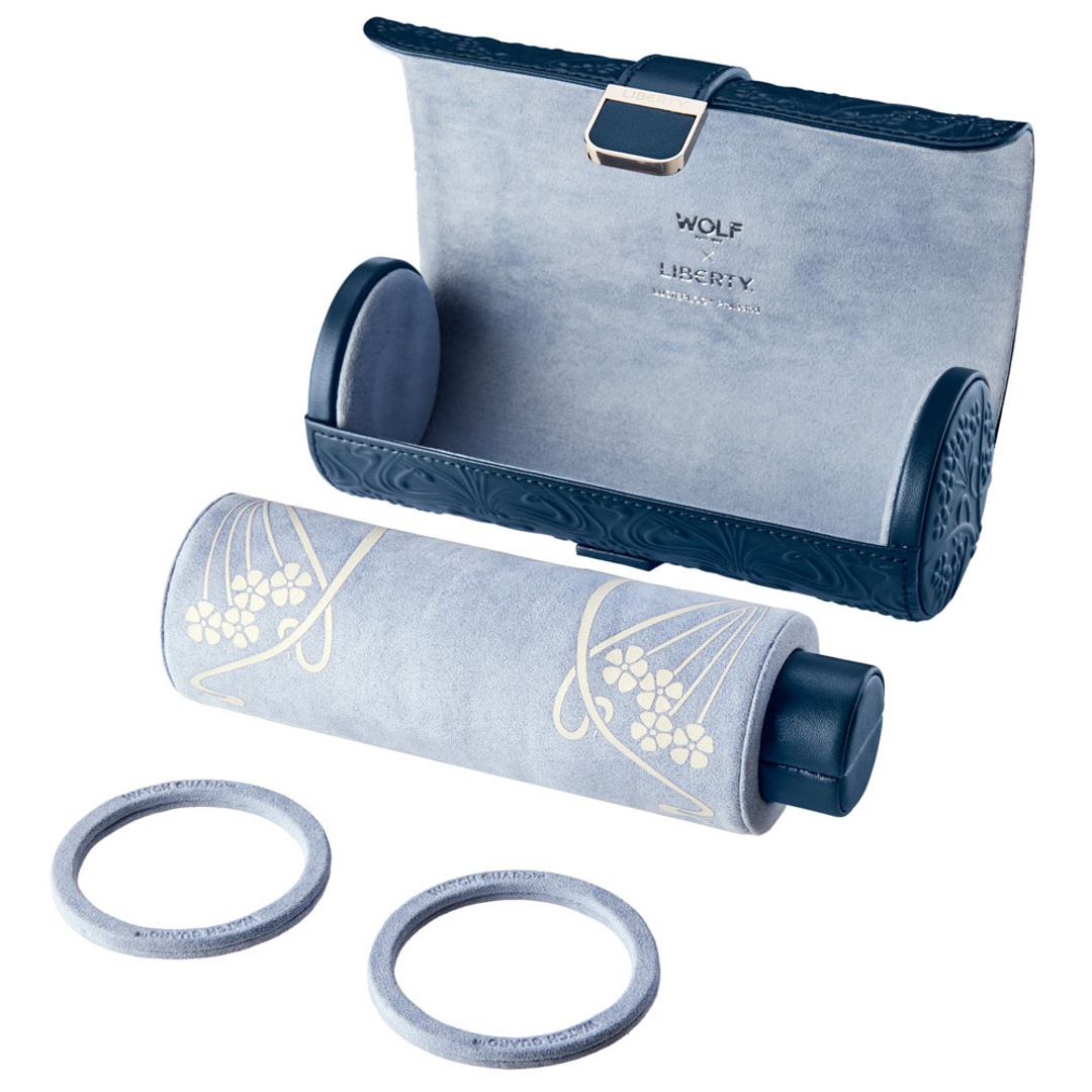 Wolf 1834 Liberty 3er Uhrenrolle Navy