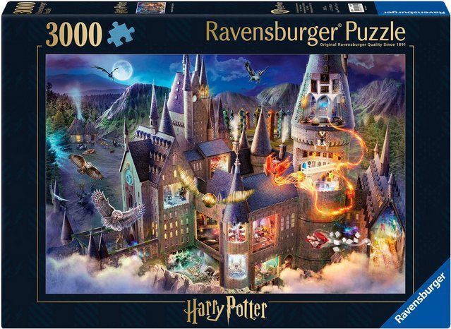 Hogwarts - Legpuzzel - 3000 Stukjes - 121 x 80 cm - Hoogwaardige Afwerking
