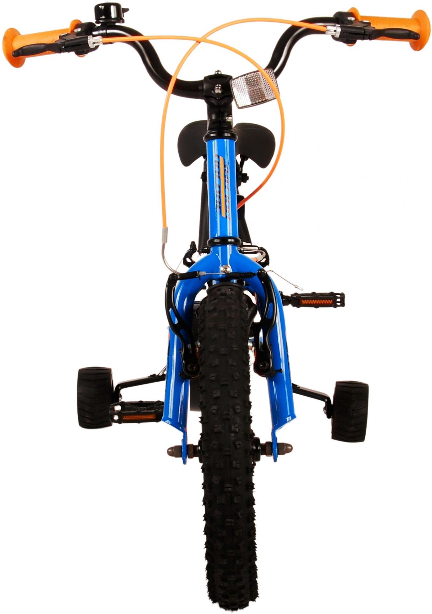 TPFSports Rocky Kinderfahrrad - Jungen - 14 Zoll - Rücktritt + Handbremse - Rot