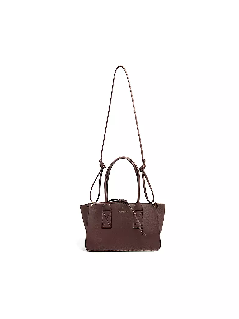 JULIA SKERGETH Ledertasche - Shopper Medium dunkelrot