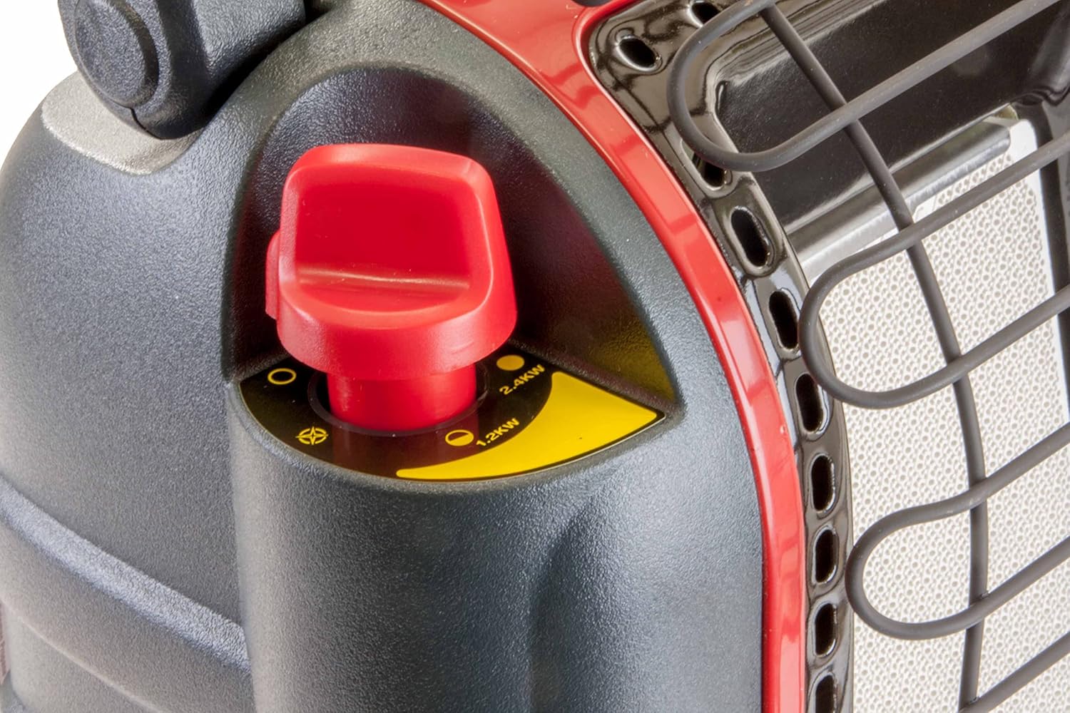 Mr. Heater Portable Buddy inkl. ölfreiem Schlauch & Gaskartusche, Heizgerät für Gaskartuschen & Gasflaschen, zwei Leistungsstufen (1,2kW / 2,4kW), mobile Heizung für Camping mit Piezo-Zünder
